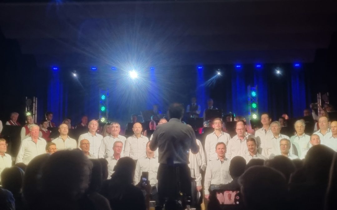 Winterkonzert unter dem Motto „Blech trifft Bart“